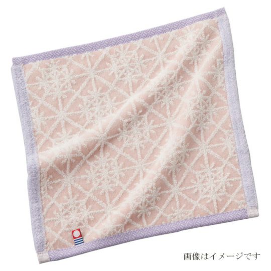 今治謹製　千歳はんかち　木箱入り　タオルハンカチ3枚セット　HK3017　ピンク　（今治産）の商品写真