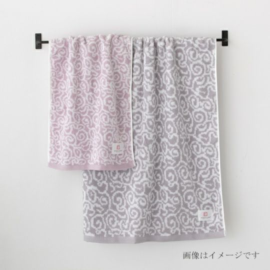 今治謹製 紋織タオル premium フェイスタオル 1枚　33×80㎝　TIM112　（今治製）の商品イメージ