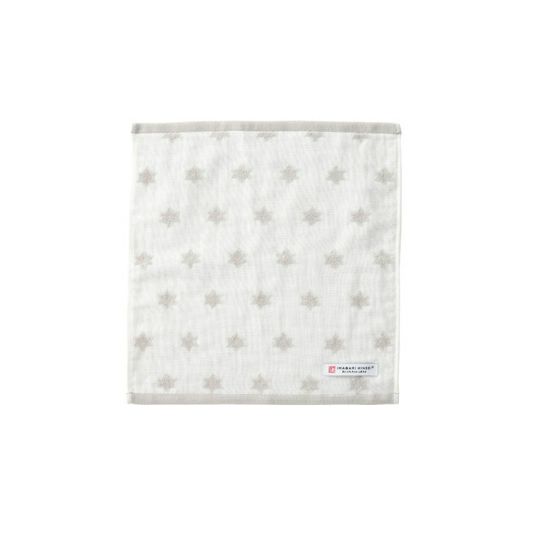 今治謹製 First towel　ハンドタオル1枚　約34×34cm　TFS01　グレー　【今治製】