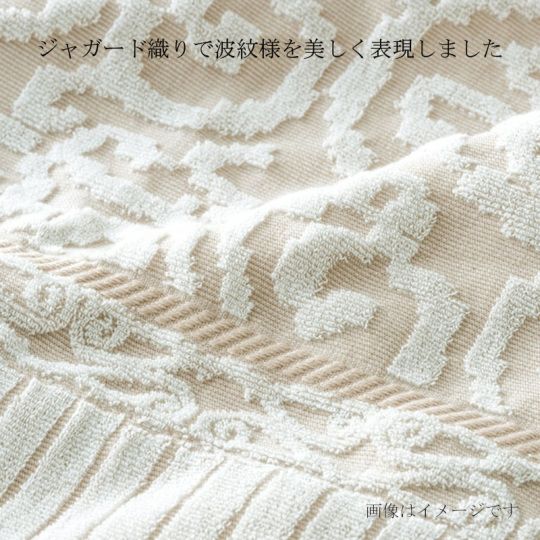 今治謹製　紋織タオル　木箱入り　タオルケット２枚セット　IM20039(今治製)のジャガード織