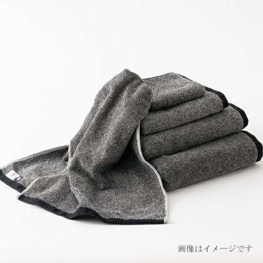 今治謹製 （Triporous） 消臭抗菌ハンカチタオル1枚　約25×25cm　TITP01（今治産）のイメージ