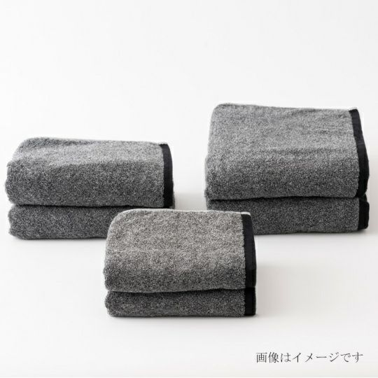 今治謹製 （Triporous） 消臭抗菌バスタオル1枚　約60×120cm　TITP04（今治産）の厚み