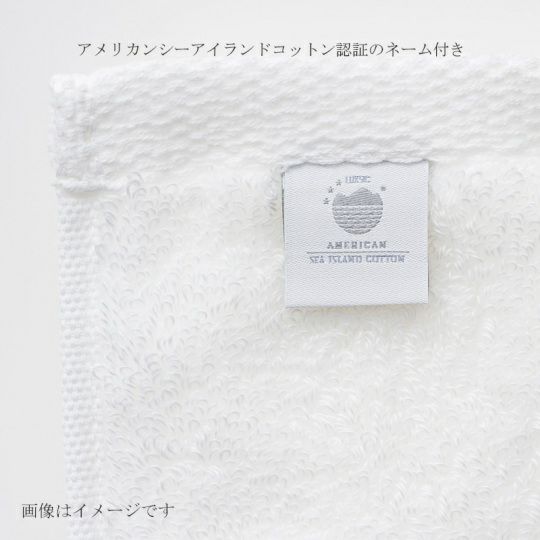 今治謹製 COEST(コースト)　フェイスタオル 1枚　約34×80㎝　TCOE02　（今治製）アメリカンシーアイランドコットンの認証ネーム付き