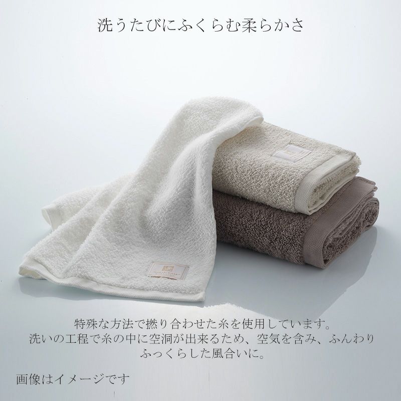 今治謹製 絶品タオル バスタオル 1枚　約60×120㎝　TZP143（今治製）は使うたびにふくらむ柔らかさ
