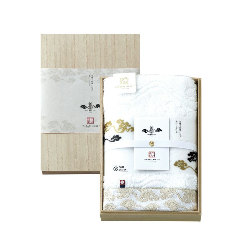 今治謹製 雲母唐長タオル　KK89025（OR）