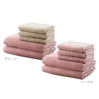 今治謹製 極上タオル premium バスタオル2枚・フェイスタオル3枚