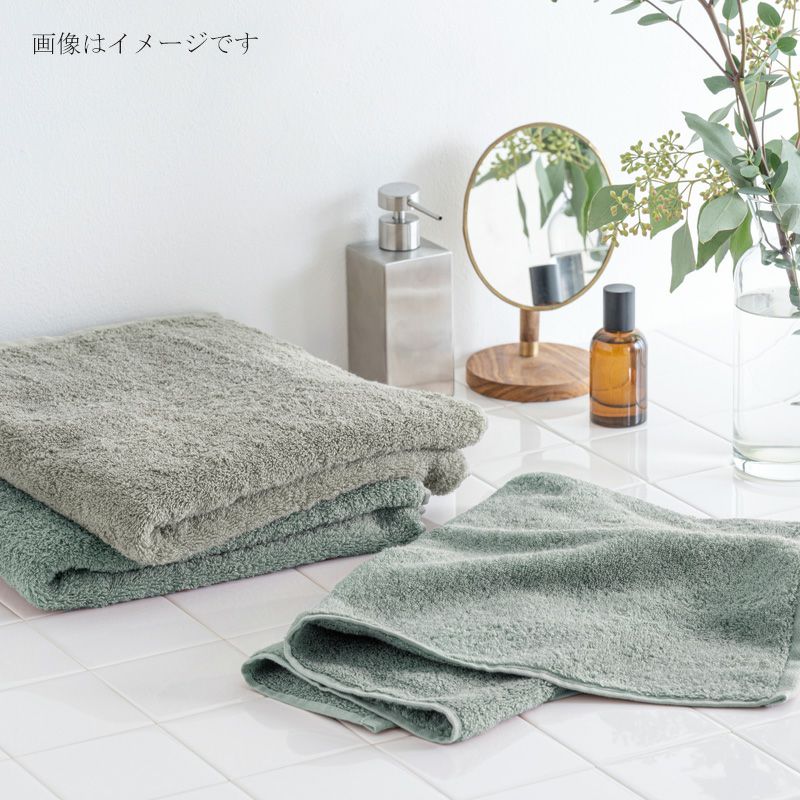 【限定色】今治謹製　極上タオル premium 木箱入り　バスタオル１枚　ブルー　GK5253(今治製)　イメージ